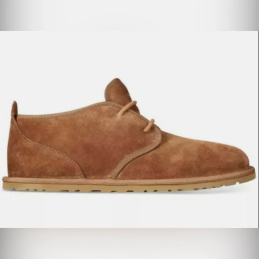 UGG Maksim Chukka Boots Tan Brown Suede Lace Up‎ Men's 10